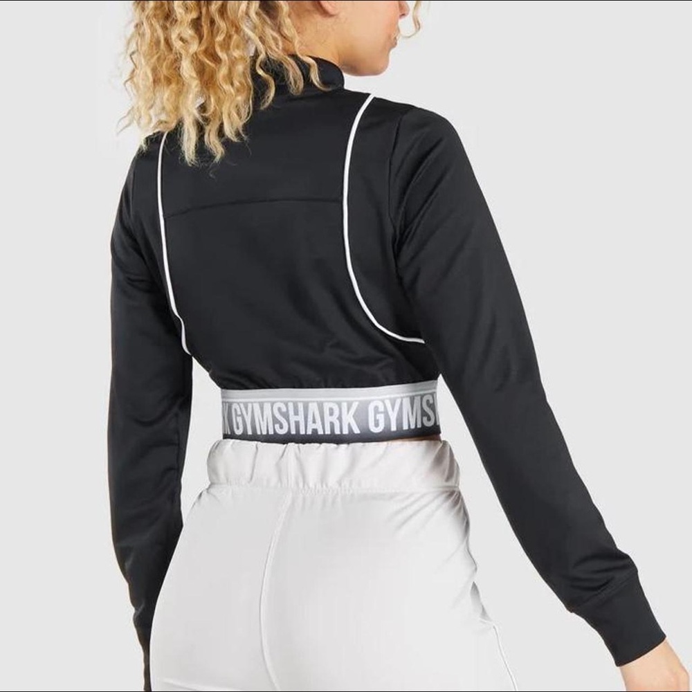Gymshark Recess Track Top Black Size Medium - Picture 7 of 9